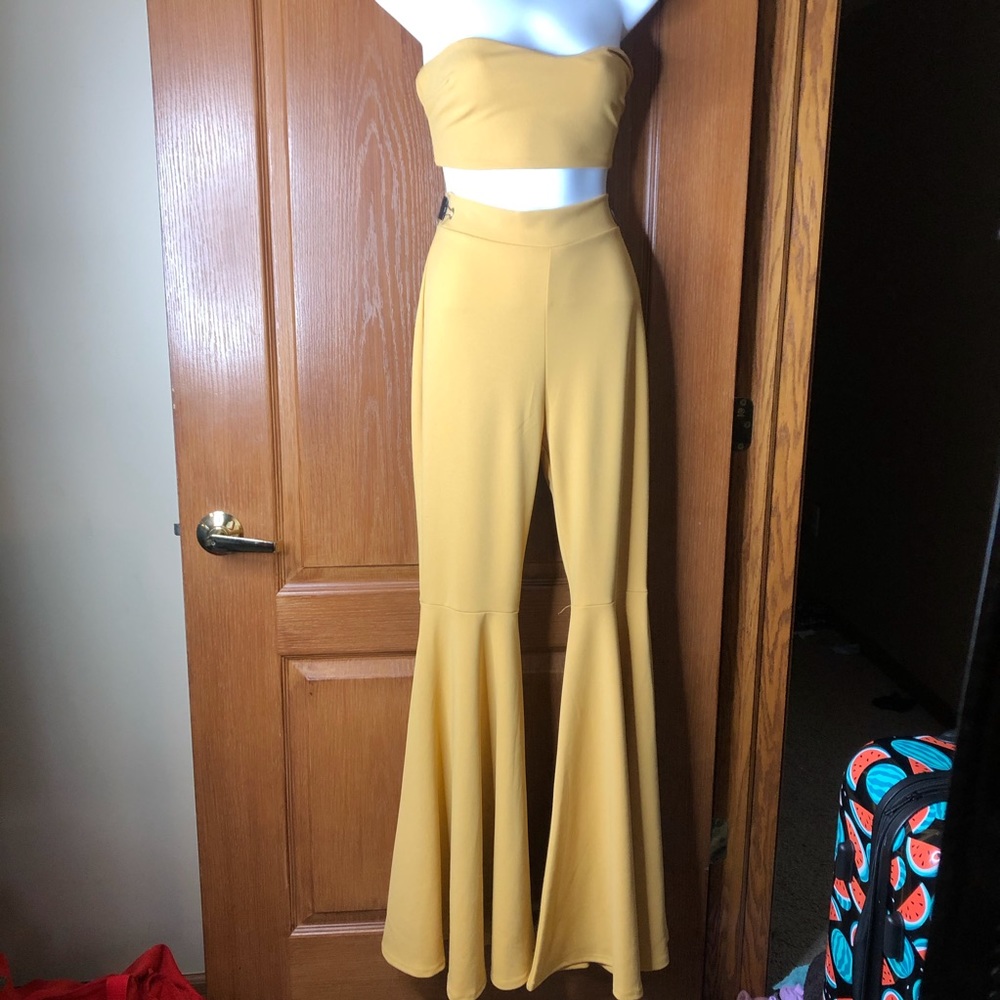 Mustard two piece set